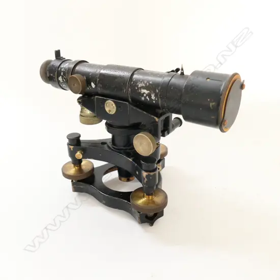 COOKE, TROUGHTON & SIMMS CASED SURVEYOR'S TRANSIT, marked W. LITTLEJOHN & SON, WELLINGTON